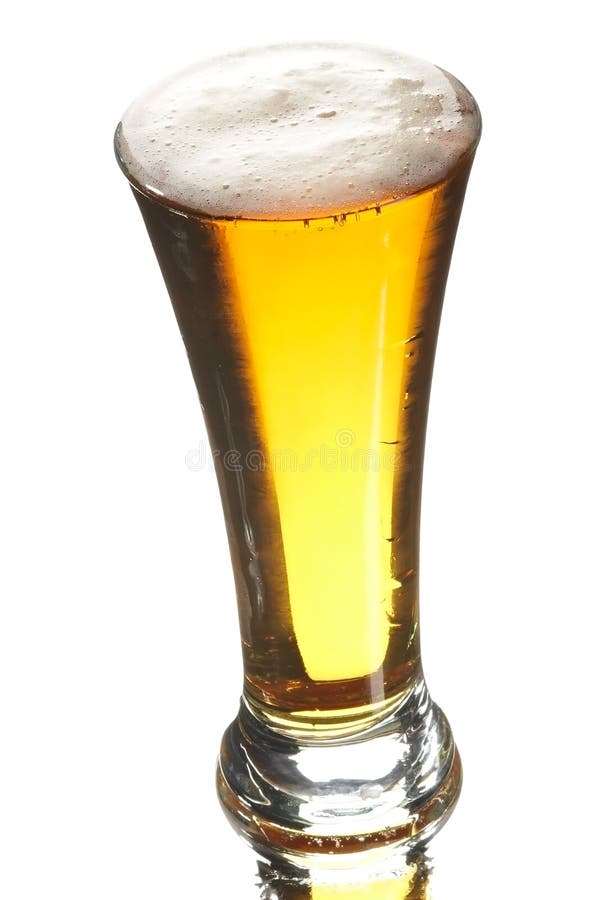 Beer in glass