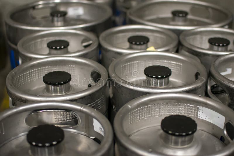 Beer Kegs stock photo. Image of grinder, kegs, recycling 172033836