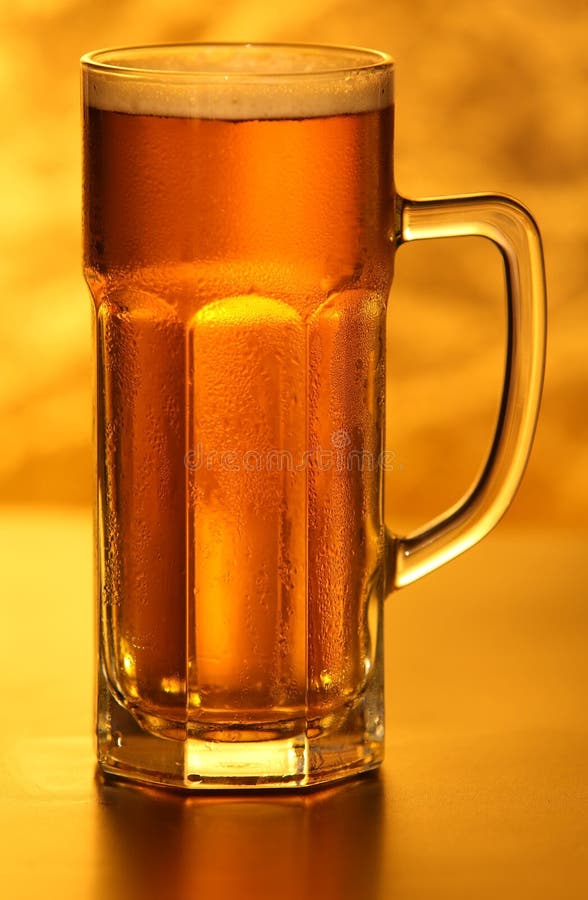 Beer mug stock image. Image of closeup, cold, lager, froth 12162319