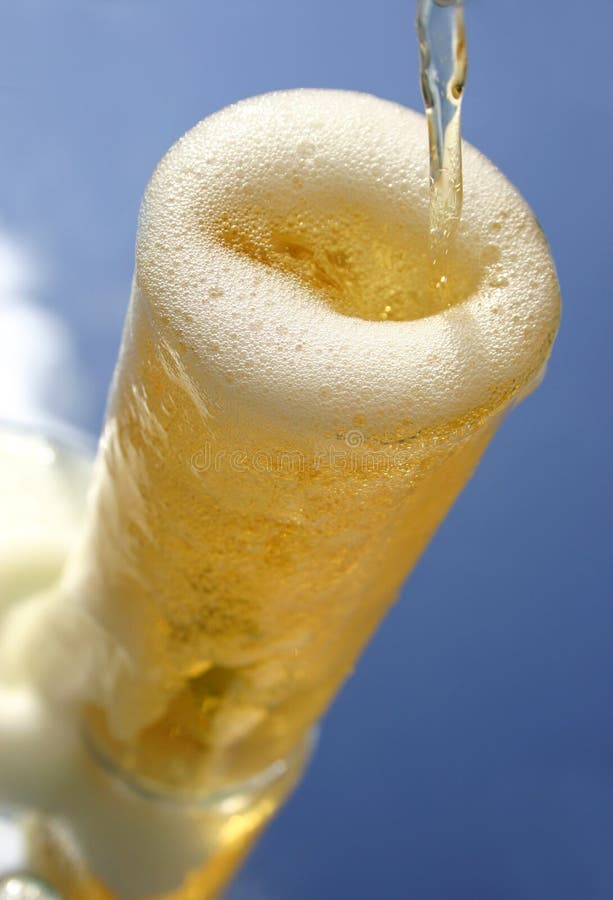 Beer Overflowing stock image. Image of full, head, alcohol 157797