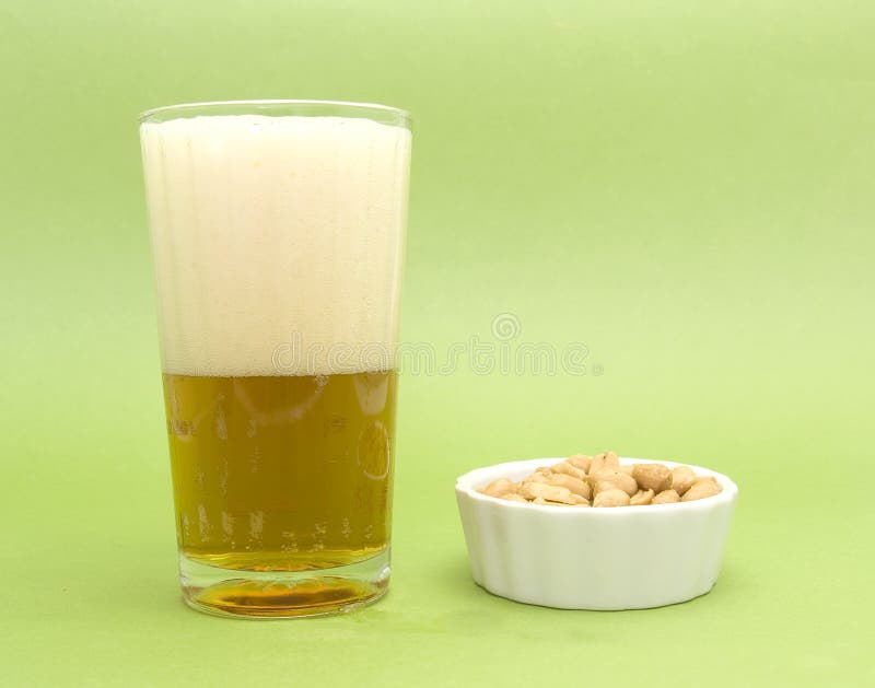 Beer and peanuts