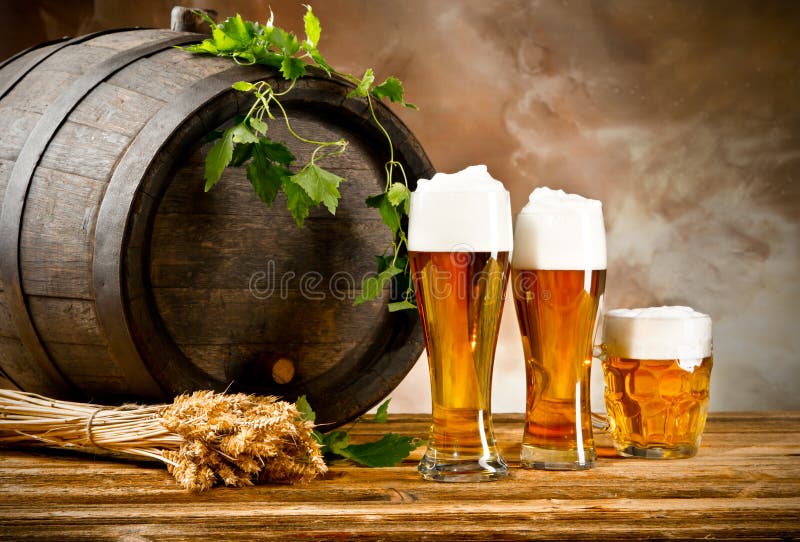 Beer still life stock image. Image of copyspace, drink 34905447
