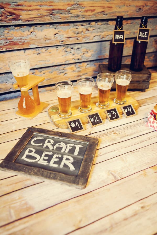 Beer Tasting stock photo. Image of cold, micro, craft 40232812