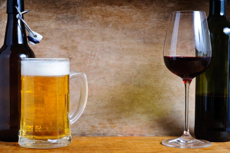 Beer and wine