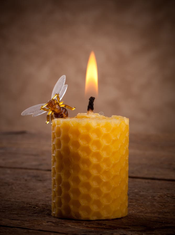 Beeswax candles