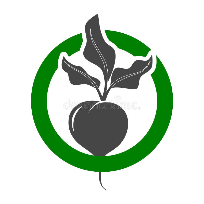 Beet icon stock illustration
