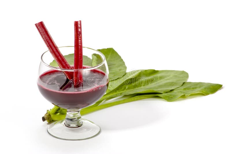 Beetroot juice with spinach