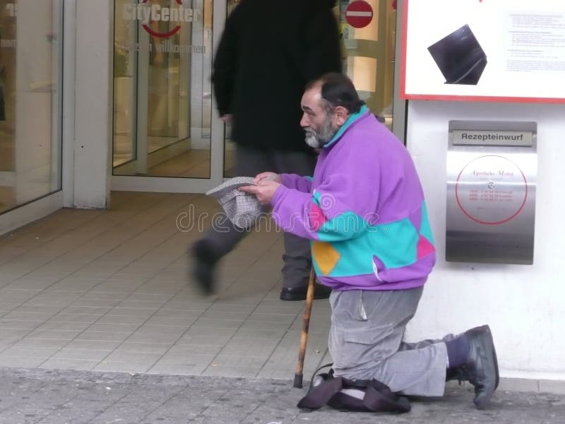 Beggar stock image Beggar stock image