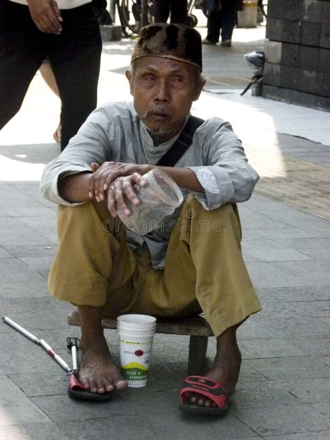 Beggars editorial image. Image of asking, market, indonesia 73426835