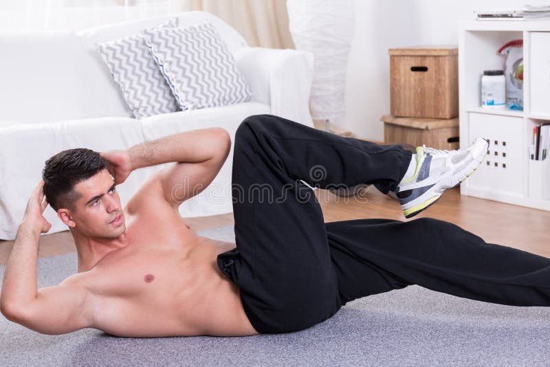 Beginnen Sie Ihr Tag mit Übungen stockbild Beginnen Sie Ihr Tag mit Übungen stockbild