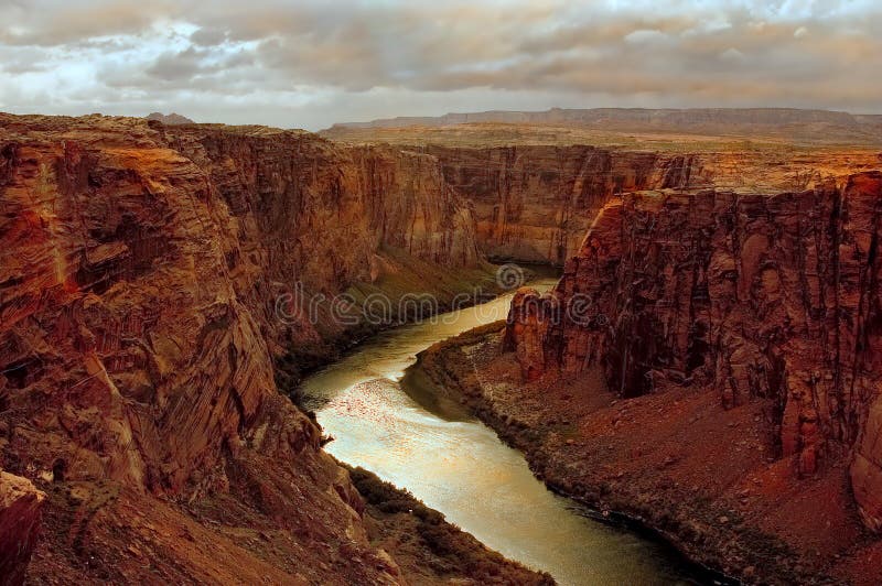 Grand canyon at lake powell. Grand canyon at lake powell