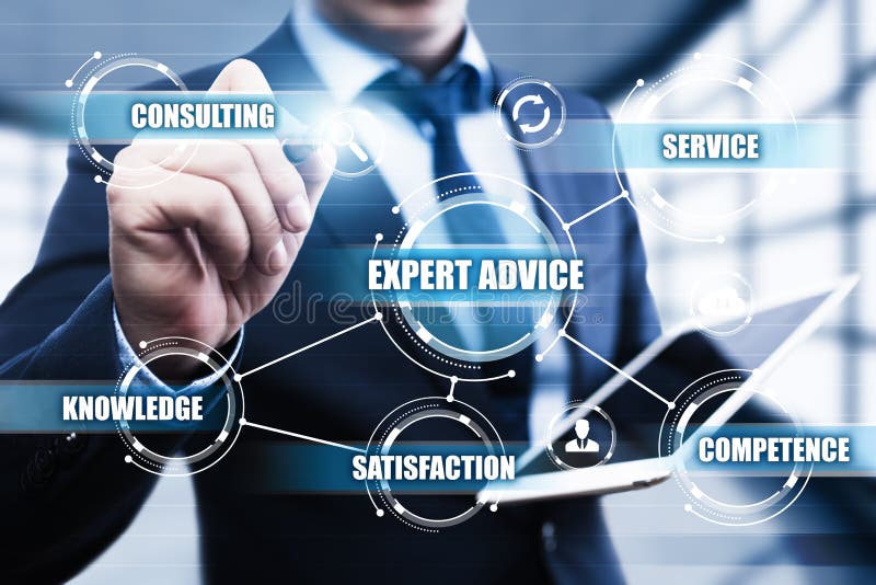 Expert Advice Consulting Service Business Help concept. Expert Advice Consulting Service Business Help concept.