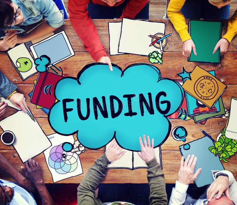 Begrepp för huvudstad för budget för finansieringdonationinvestering royaltyfria bilder Begrepp för huvudstad för budget för finansieringdonationinvestering royaltyfria bilder
