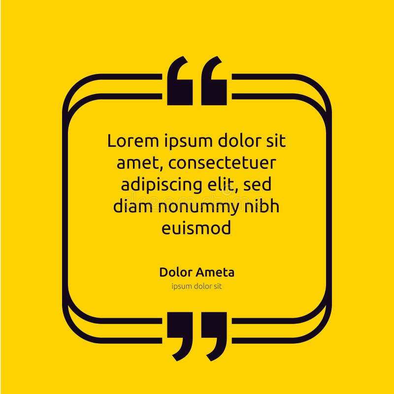Begrepp för mall för affisch för ask för anmärkningcitationsteckentext tomt töm ramstämningen Symbol för kostnadsförslagavsnittsy stock illustrationer Begrepp för mall för affisch för ask för anmärkningcitationsteckentext tomt töm ramstämningen Symbol för kostnadsförslagavsnittsy stock illustrationer