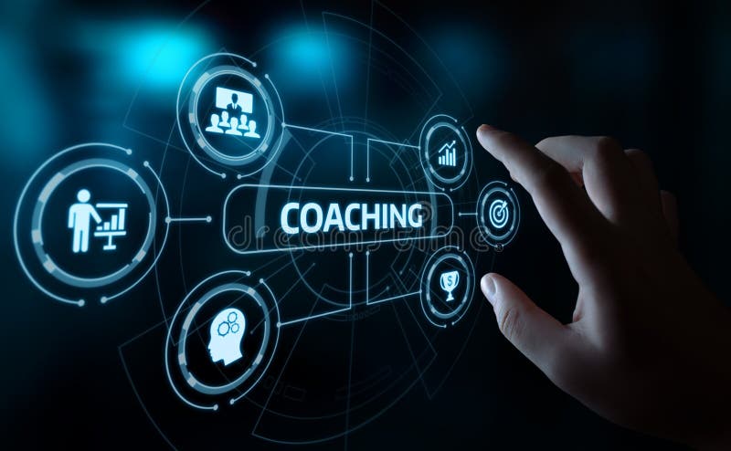 Begrepp för utveckling för utbildning för affär för coachningMentoringutbildning E-lärande arkivfoto Begrepp för utveckling för utbildning för affär för coachningMentoringutbildning E-lärande arkivfoto