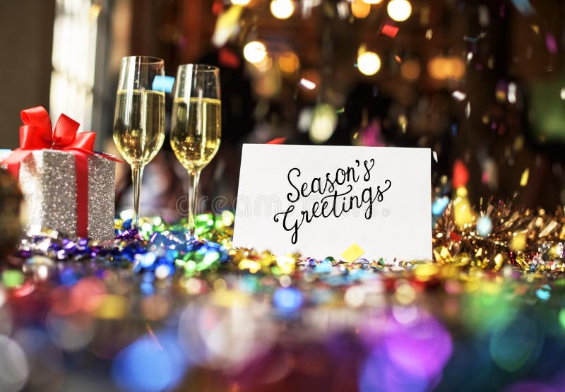 Begrepp för Xmas för parti för juljubelberöm royaltyfri foto