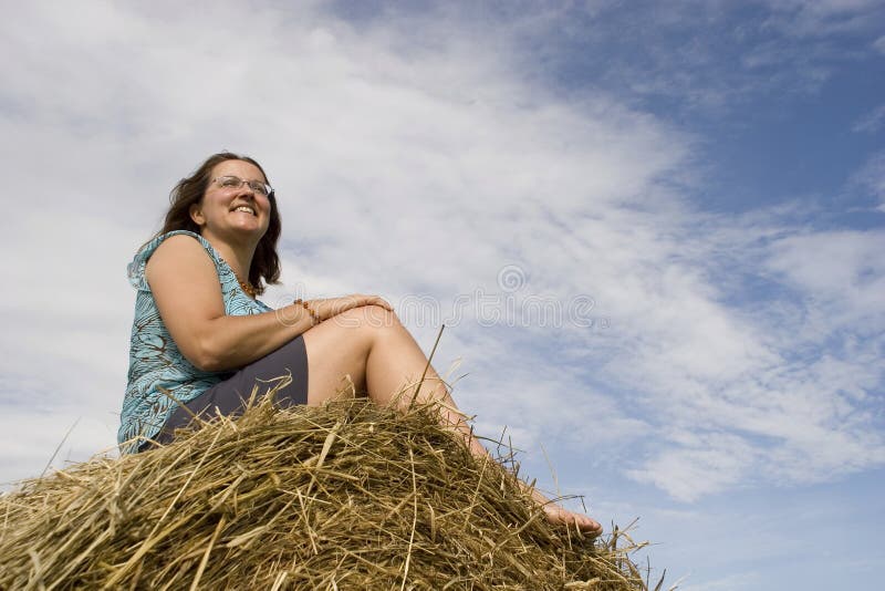 Lindring mot hösnuva royaltyfri bild