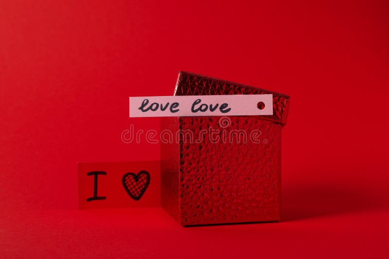 Begrip ' blije dag van de liefde voor valentijnsdag ' royalty-vrije stock afbeeldingen