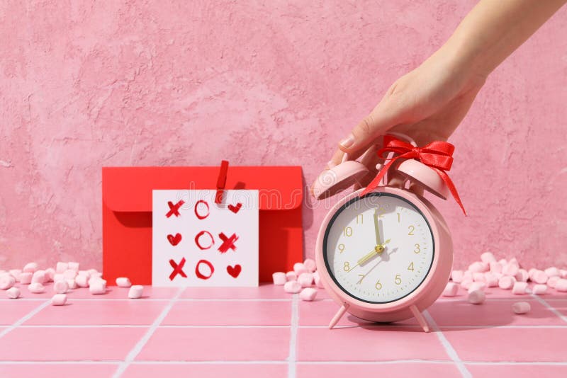 Begrip ' gelukkige dag van de valentijnsdag ' - gelukkige dag stock afbeeldingen