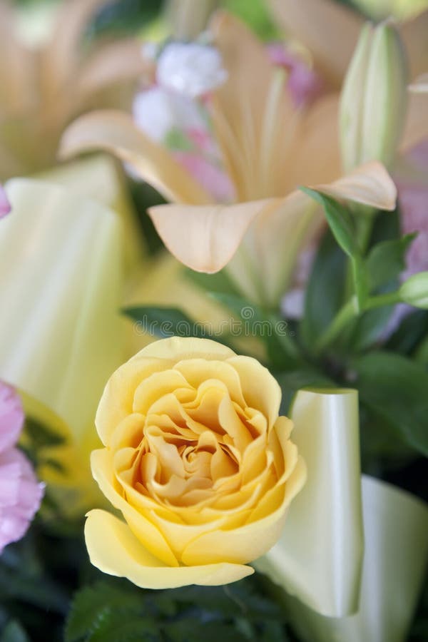 Begräbnis- Boquet stockfoto Begräbnis- Boquet stockfoto