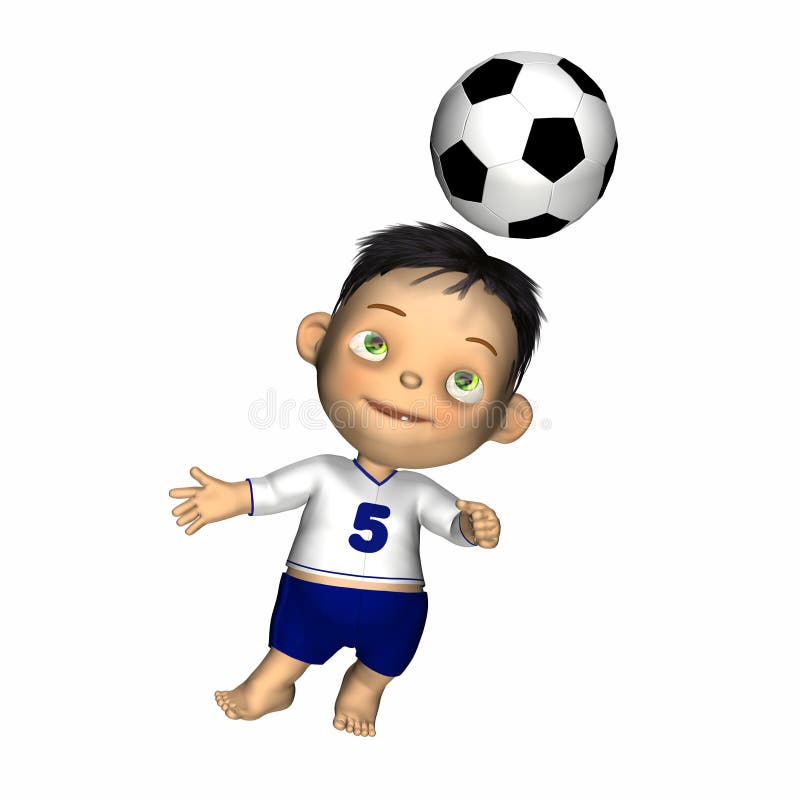 behandla som ett barn första fotboll för bollen stock illustrationer behandla som ett barn första fotboll för bollen stock illustrationer