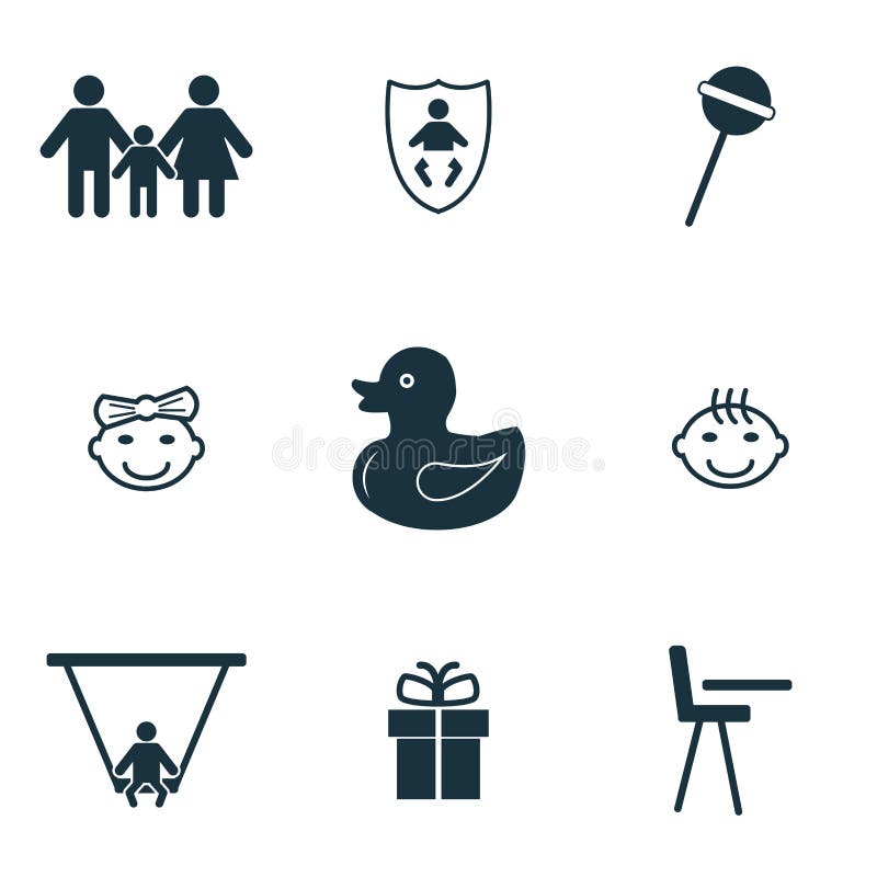 behandla som ett barn inställda symboler Ankungesymbol, klubbasymbol, familjsymbol och mer Högvärdig kvalitets- symbolsamling Beh vektor illustrationer behandla som ett barn inställda symboler Ankungesymbol, klubbasymbol, familjsymbol och mer Högvärdig kvalitets- symbolsamling Beh vektor illustrationer