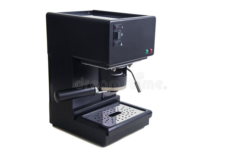 behandling för förberedelse för foto för maskin för kaffeespressoexponering lång royaltyfri fotografi behandling för förberedelse för foto för maskin för kaffeespressoexponering lång royaltyfri fotografi