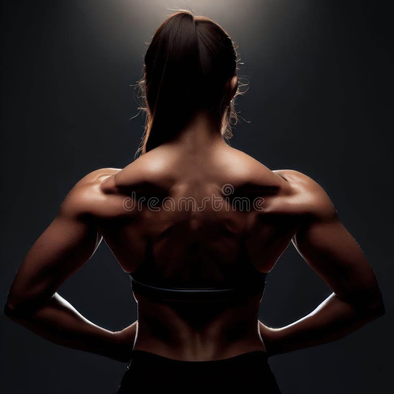 Female Back Muscles Stock Illustrations – 469 Female Back Muscles