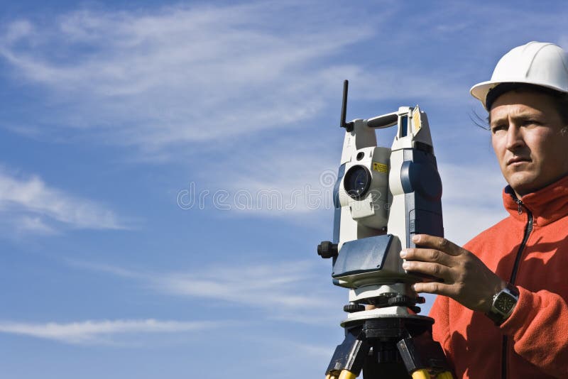 Behind Theodolite