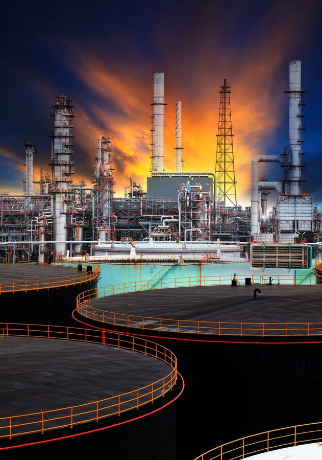Behållare för olje- lagring och petrokemiskt bruk för raffinaderiväxt för ämne för för energibränslegas och oljor