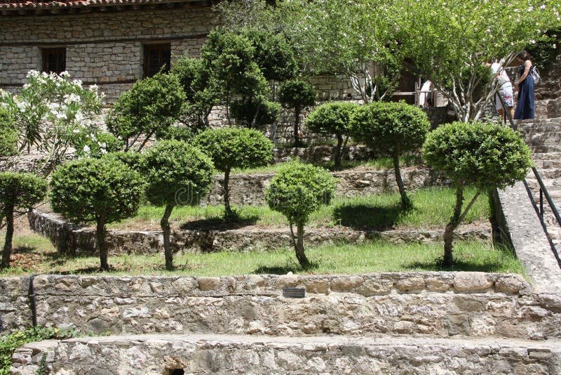Bei giardini a Salonicco immagine stock libera da diritti Bei giardini a Salonicco immagine stock libera da diritti