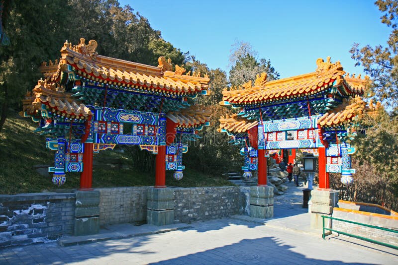 Bei-Hai (North-Lake) Park in the center of Beijing