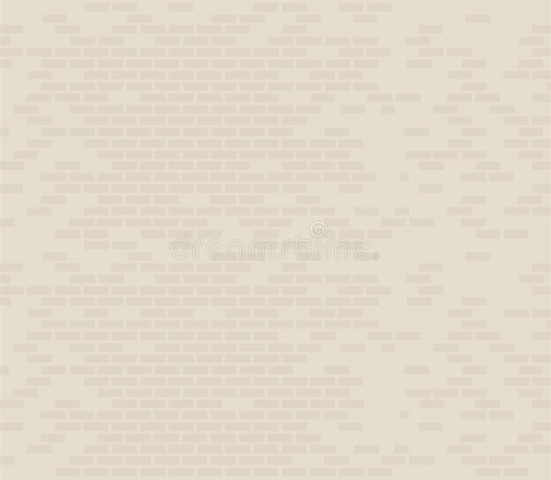 Beige brick wall flat isolated stock illustration Beige brick wall flat isolated stock illustration