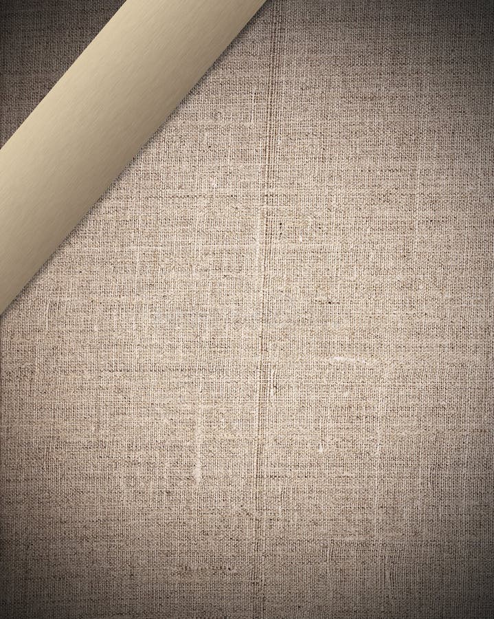Beige canvastextuur met staaf royalty-vrije stock afbeelding Beige canvastextuur met staaf royalty-vrije stock afbeelding