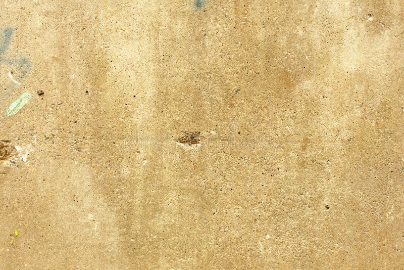 Beige cement wall texture or background. Concrete backdrop. stock image