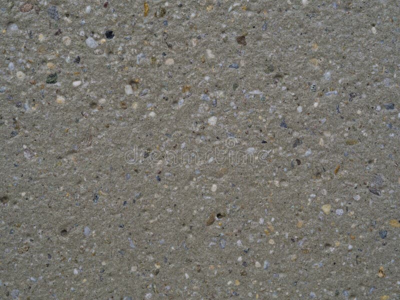 Beige Concrete with Multi Color Stone Grit Grain Natural Background