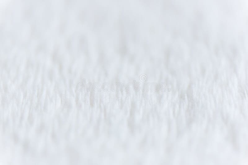 White Delicate Soft Background Of Plush Fabric Texture Of Beige