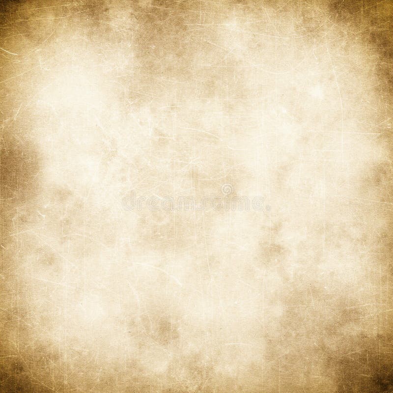 Old Brown Paper Texture Grunge Background Retro Vintage Blank Page Stock Illustration