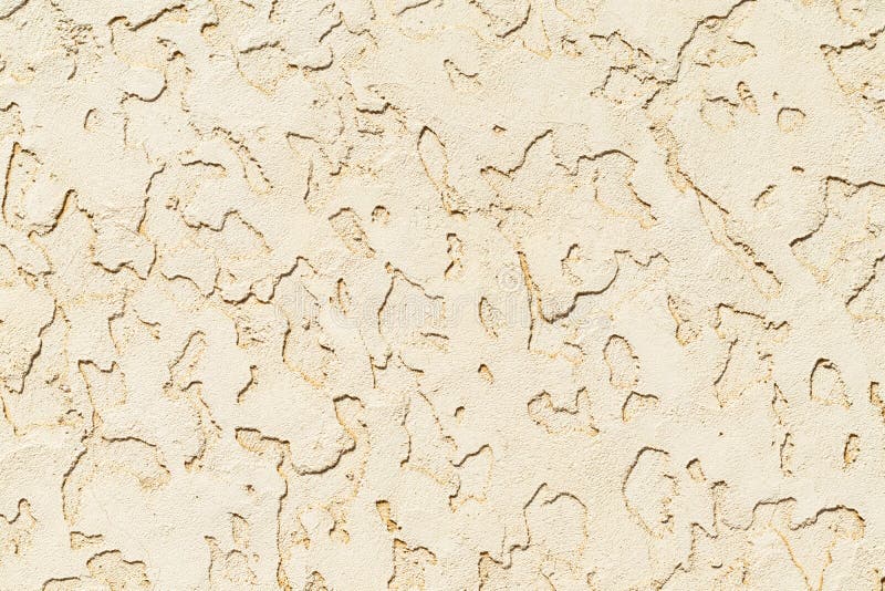 Beige Plastered Wall Texture. Seamless Surface and Abstract Solid Background.  Pale Painted Wall Built Structure. Stock Photo - Image of grunge, paint:  250916072