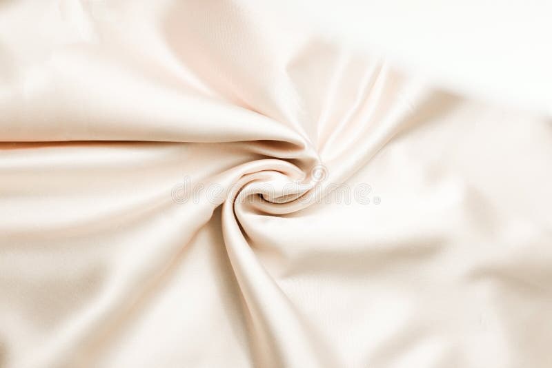 Beige Silk Fabric Texture, Satin Fashion Background for Content. Stock ...