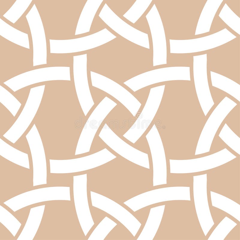 Beige and white geometric print. Seamless pattern royalty free illustration Beige and white geometric print. Seamless pattern royalty free illustration