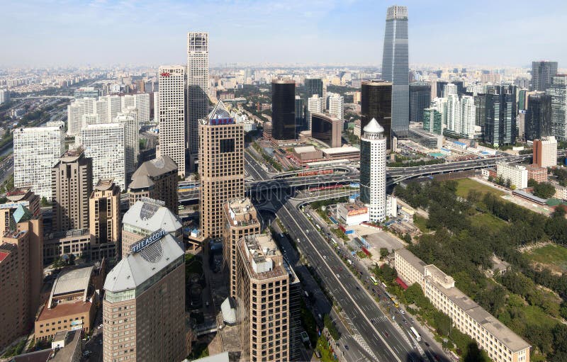 Beijing CBD city Economic centers skyline