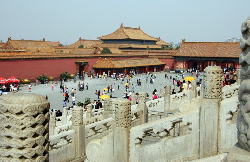 Beijing, China: The Forbidden City stock image