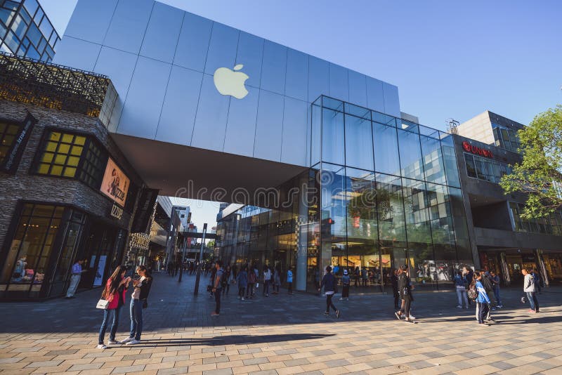 Apple Store in Beijing, China Editorial Photography - Image of shopping