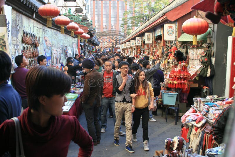 Beijing street market