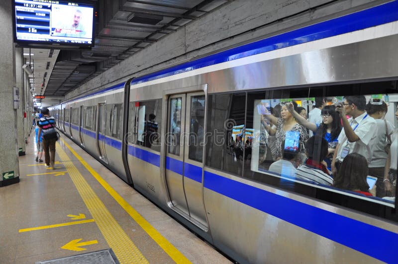 Beijing Subway Line 2, China