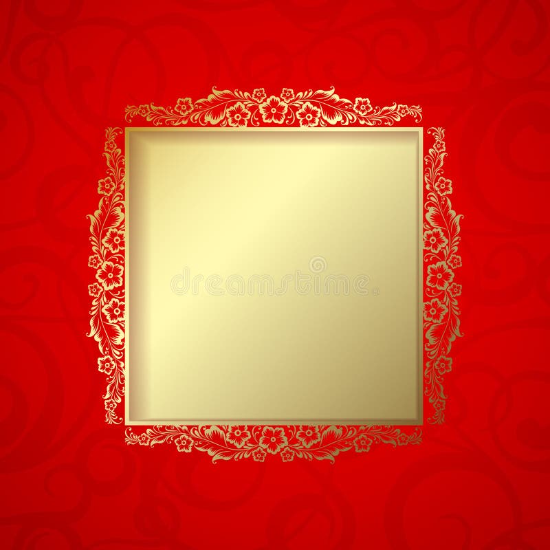 Curvas de contorno enquadram ilustração royalty free