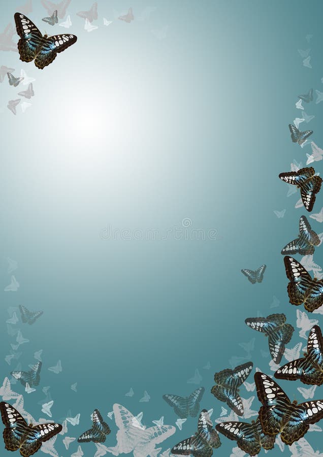 Beira da borboleta ilustração royalty free Beira da borboleta ilustração royalty free