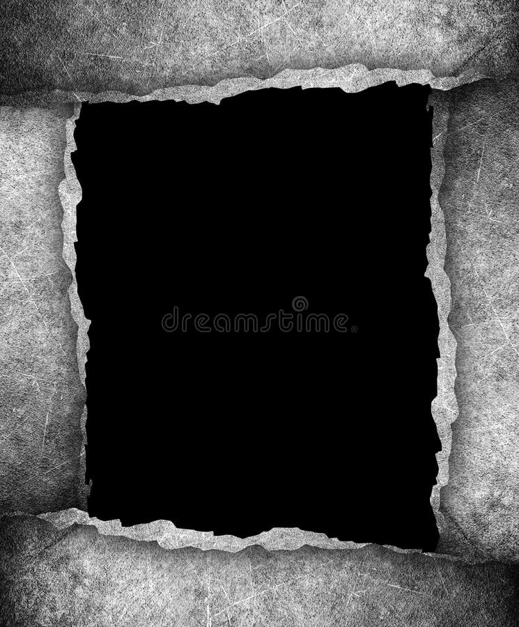 Beira de papel rachado ilustração royalty free Beira de papel rachado ilustração royalty free