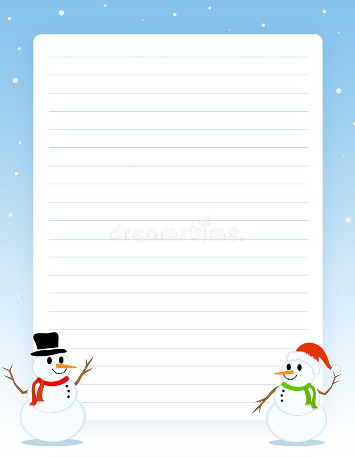 Beira do Natal/papel de nota ilustração stock Beira do Natal/papel de nota ilustração stock
